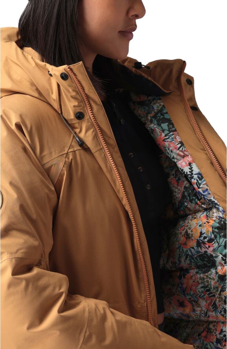 Backcountry Allied Down Apres Parka - Women's, Alternate, color, Bistre