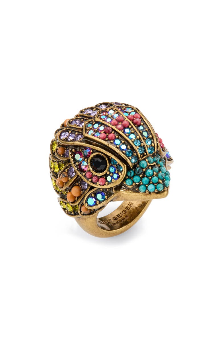 Kurt Geiger London Eagle Cocktail Ring, Main, color, 