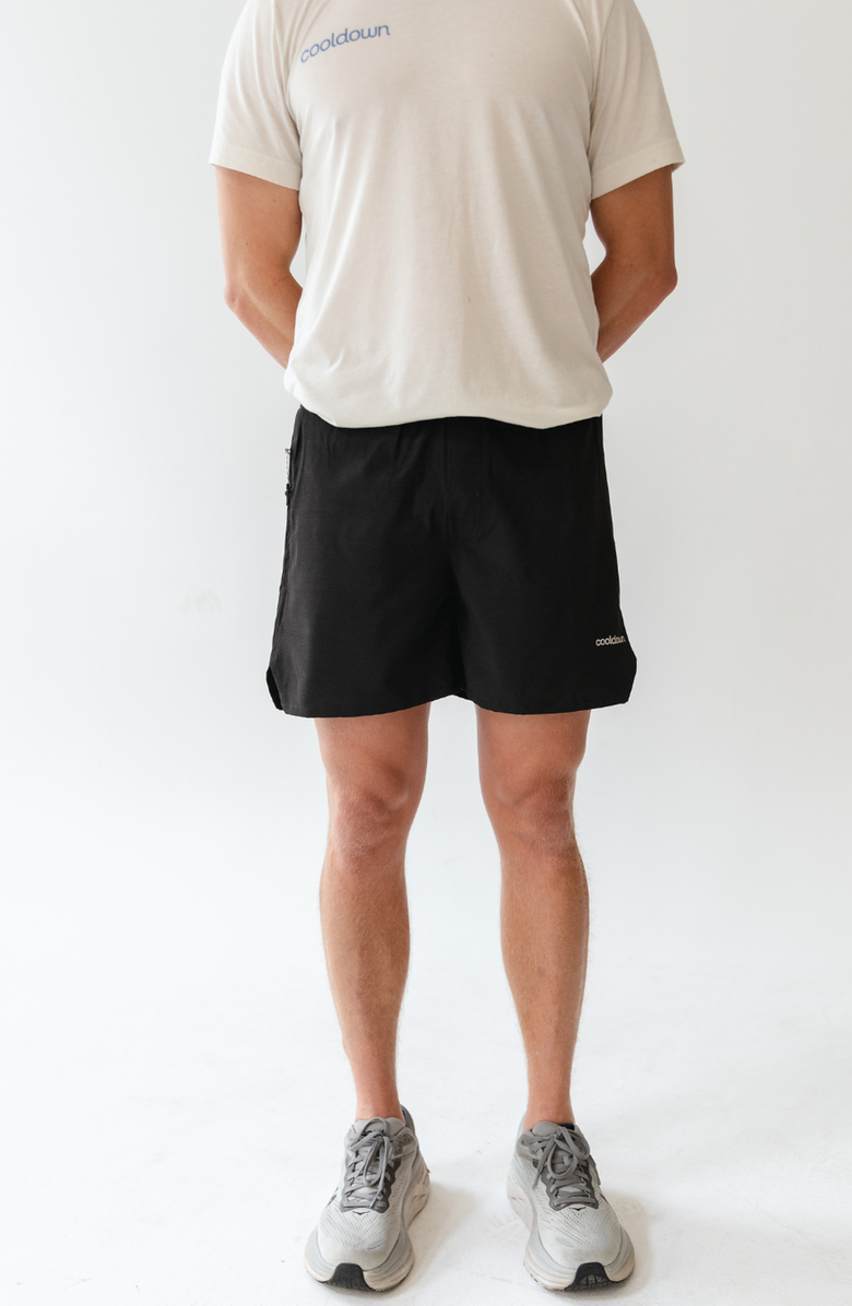 Cooldown Kenny Running Shorts, Main, color, Black