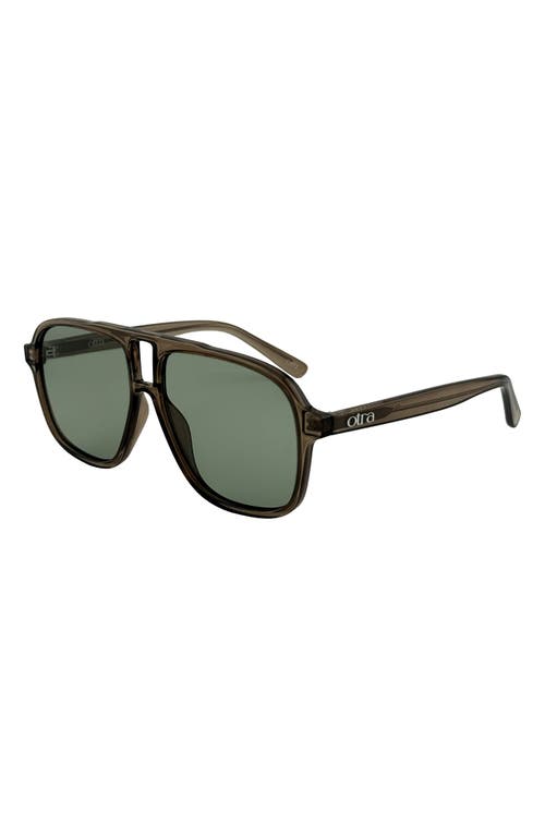 Otra Eyewear Quinn 57mm Aviator Sunglasses