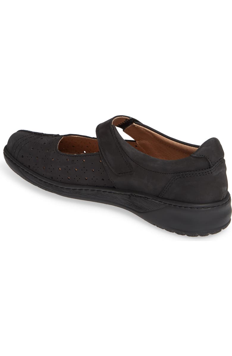 David Tate Bergamo Perforated Mary Jane Flat, Alternate, color,