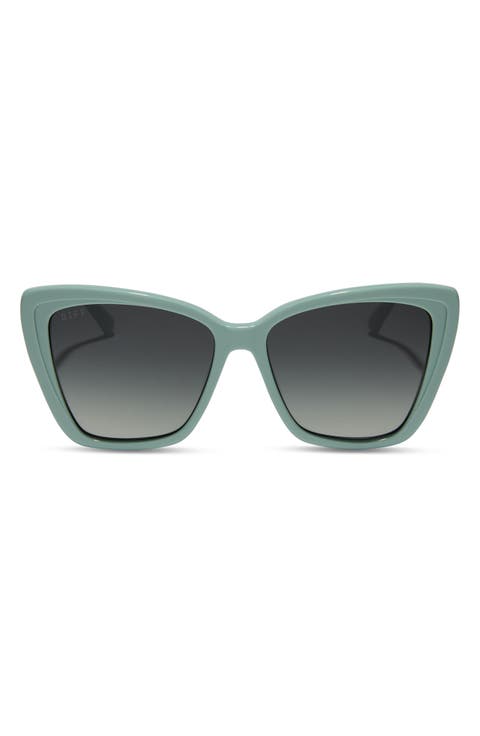 Becky II 56mm Cat Eye Sunglasses