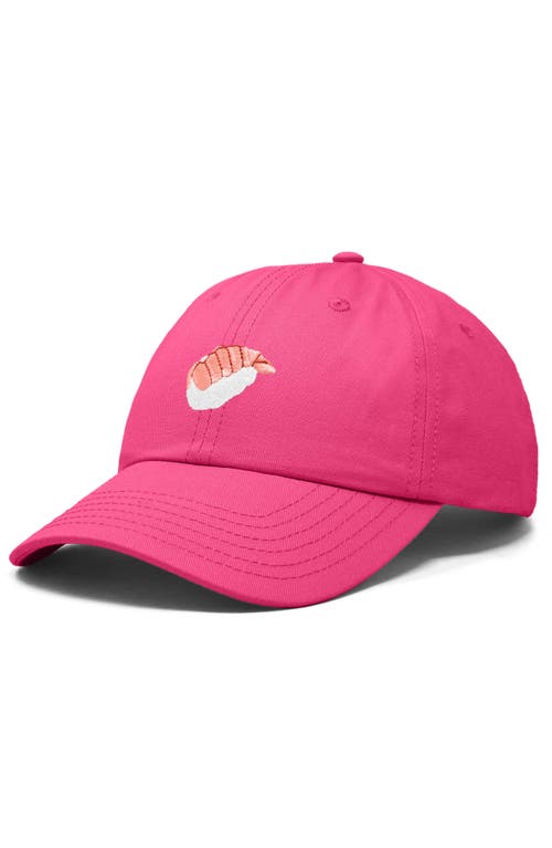 DALIX DALIX SHRIMP SUSHI EMBROIDERED DAD CAP
