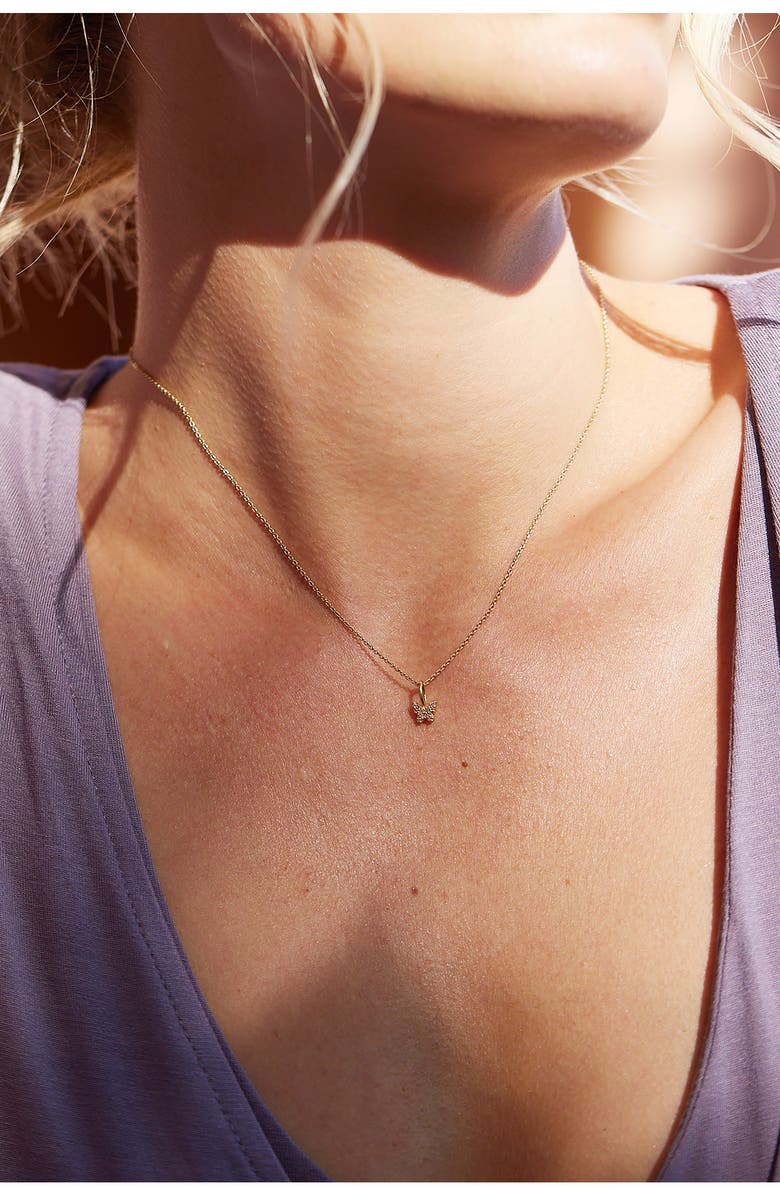 Brook and York Adeline Butterfly Pendant Necklace, Alternate, color,