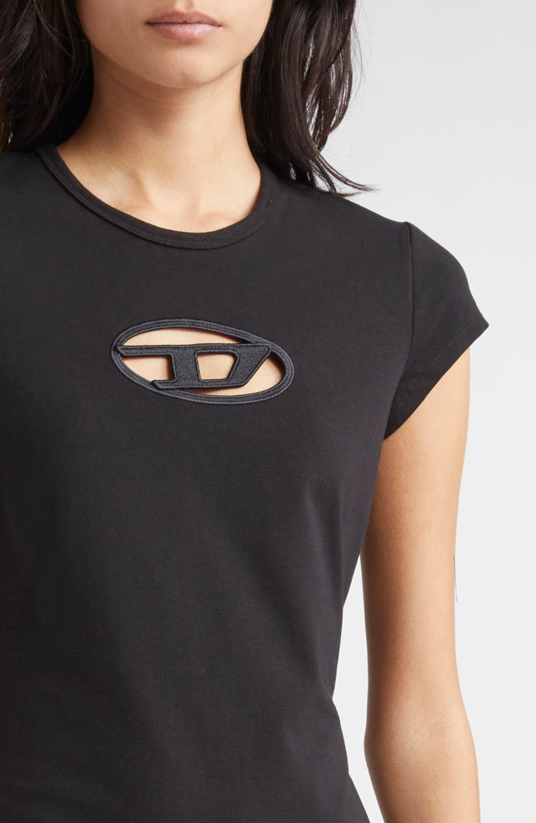 DIESEL<sup>®</sup> D-Angiel Stretch Cotton Minidress, Alternate, color, 