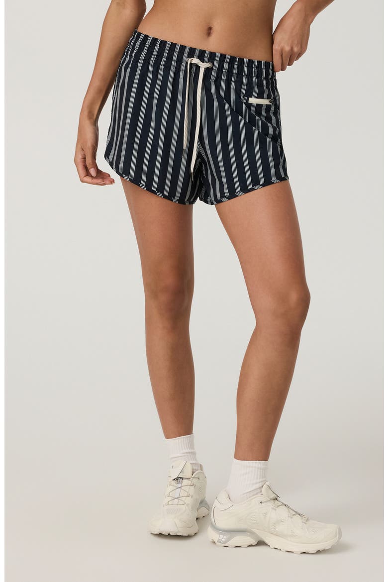 Clementine 2.0 Shorts, Alternate, color, INK BAYSIDE STRIPE