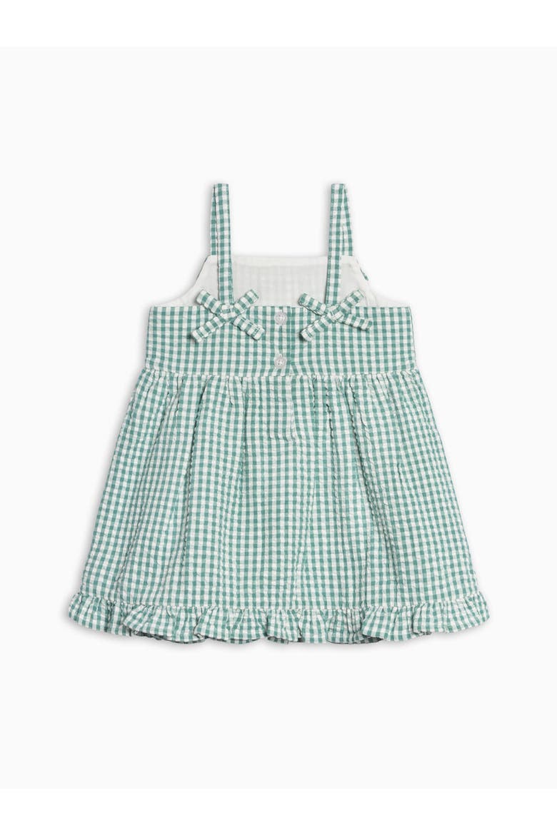 Organic Juliette Seersucker Tank Dress, Alternate, color, Laguna Gingham