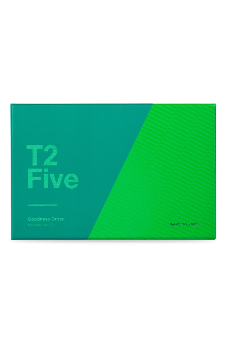 T2 TEA Goodness Green Loose Leaf Tea Box Set, Main, color, 