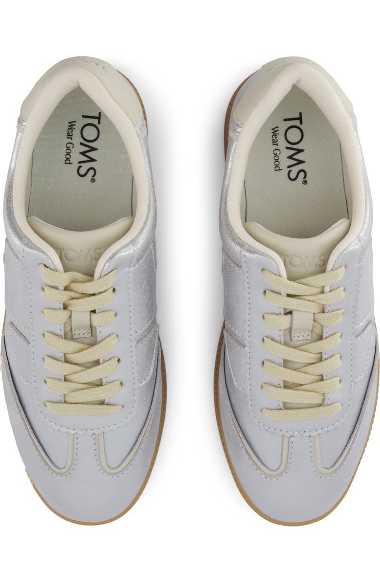 TOMS Collins Sneaker, Alternate, color, Silver