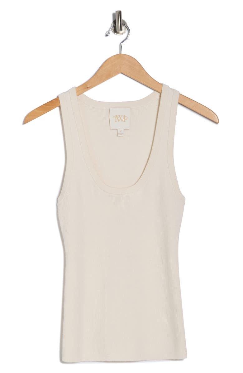 TWP Perfect Tank Top, Main, color, Ivory