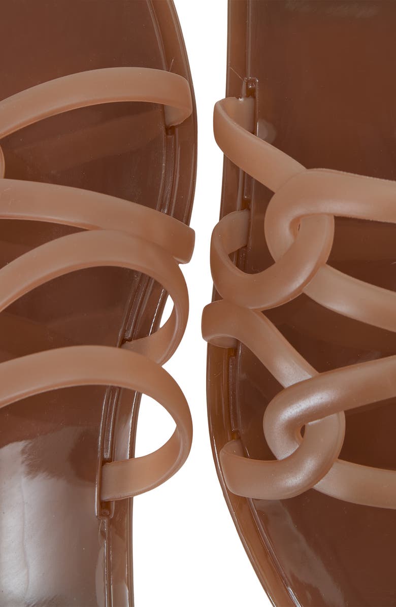 Reiss Juliette Jelly Slide Sandal, Alternate, color, Neutral