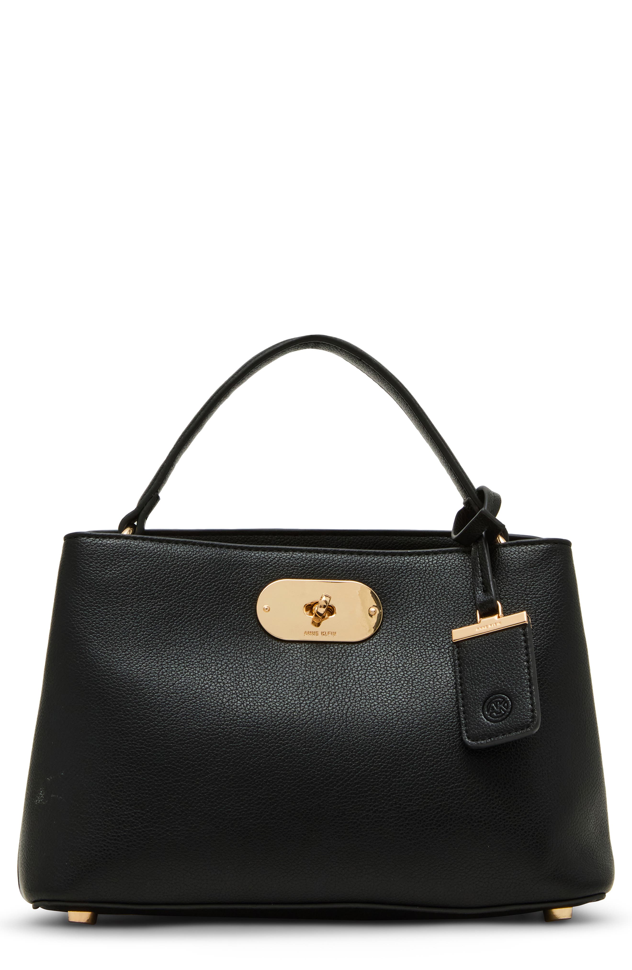 Anne Klein Small Top Handle Bag, Main, color, 