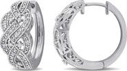 Julianna B. Lab-Grown Diamond Huggie Hoop Earrings