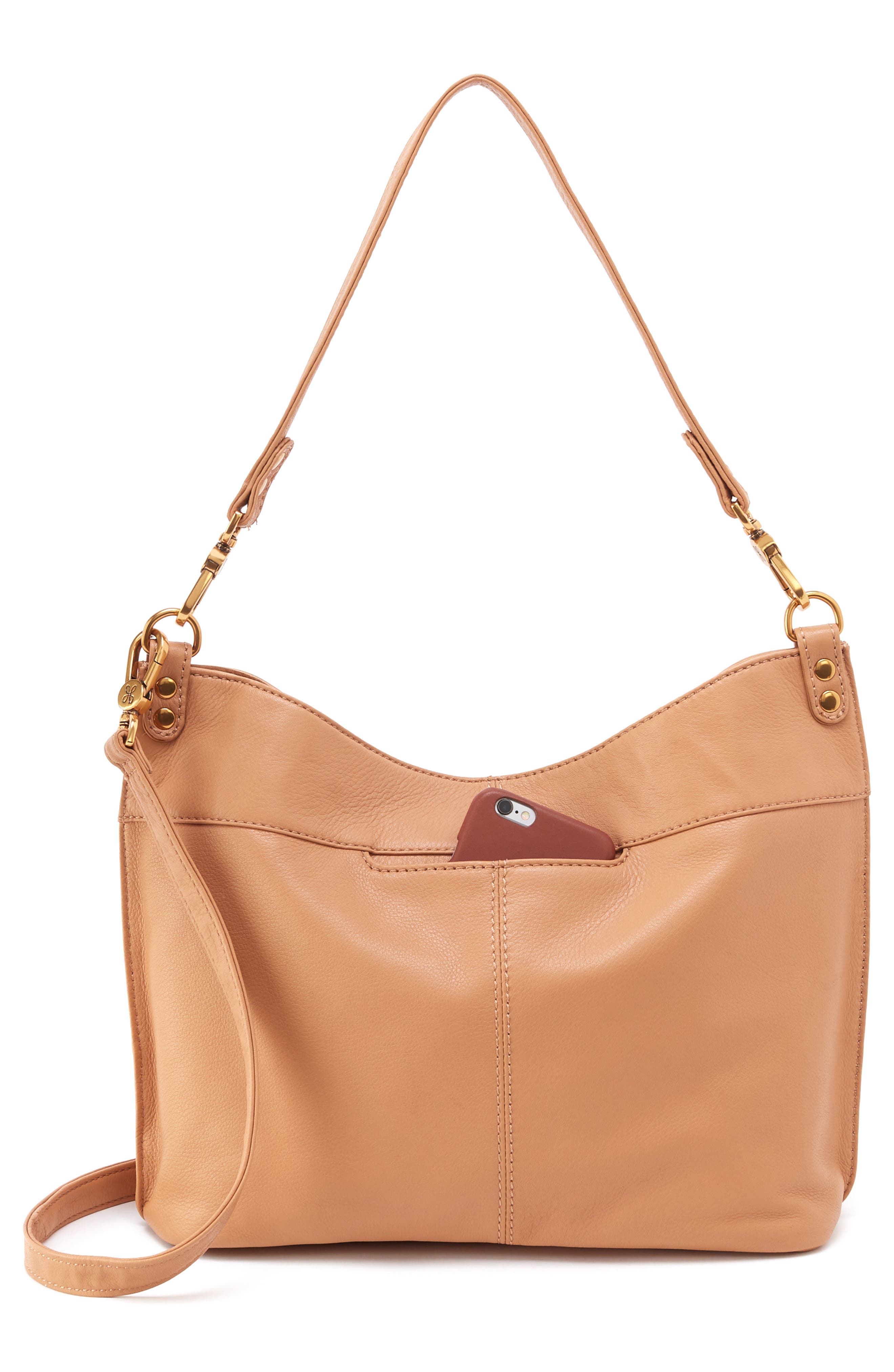 HOBO Pier Leather Tote, Alternate, color, Sandstorm