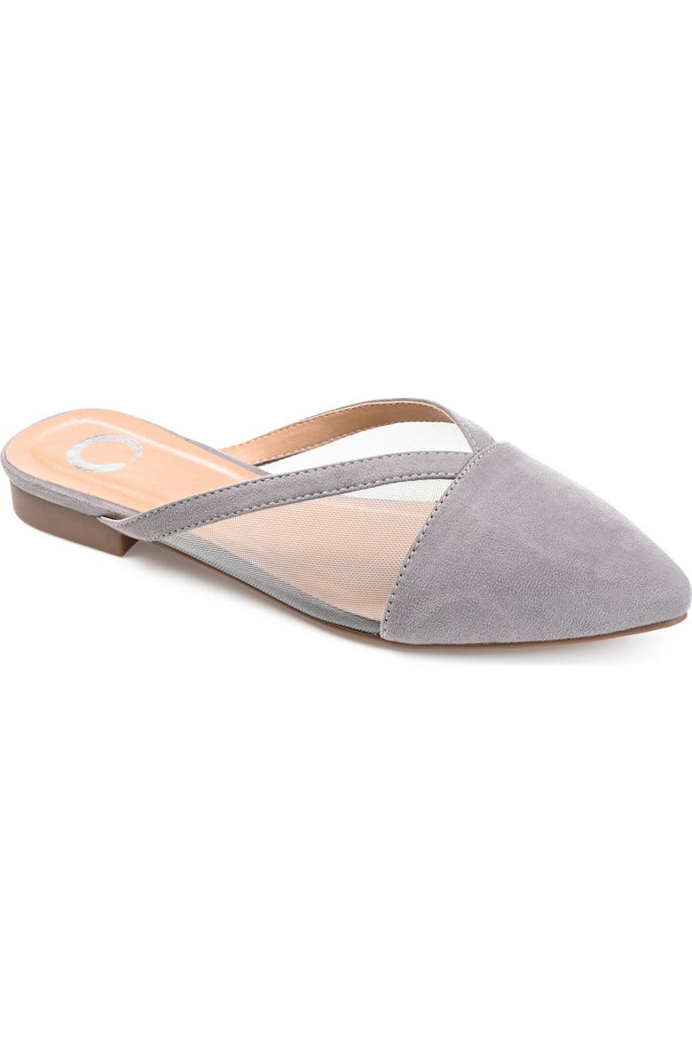 Journee Collection Reeo Mule, Main, color, Grey
