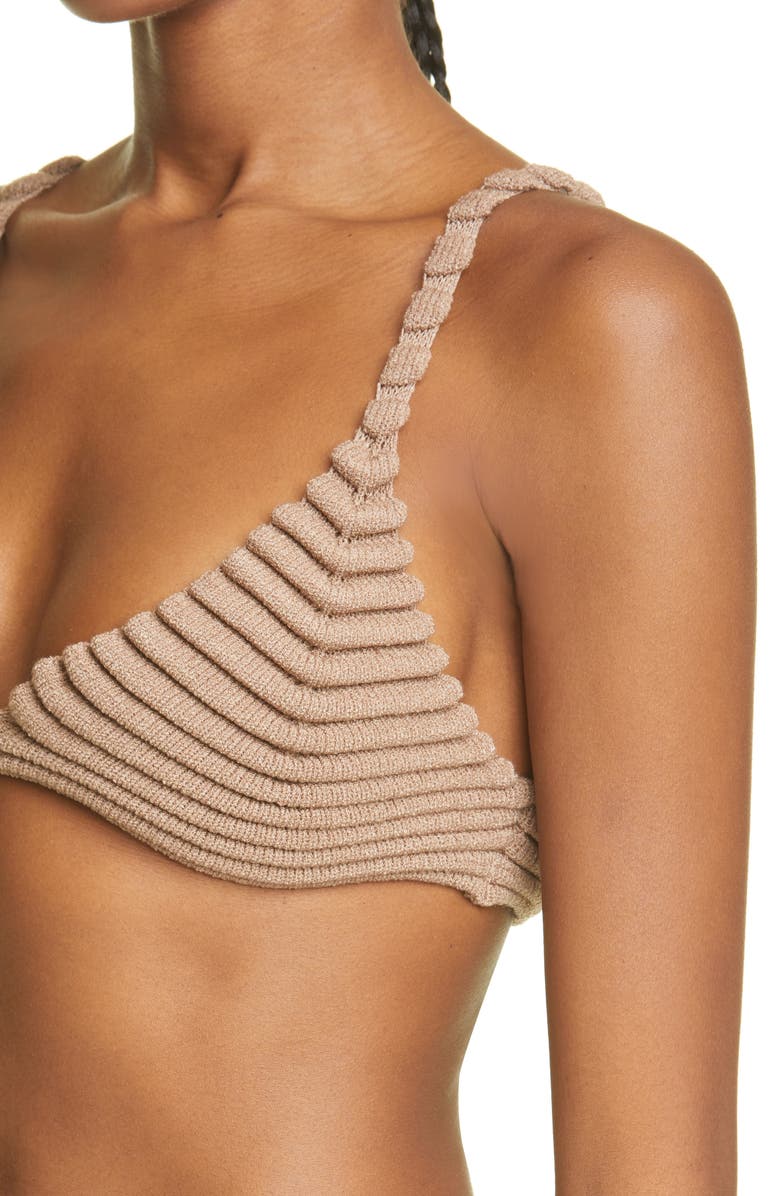 Isa Boulder Bodycurl Knit Bra, Alternate, color, 