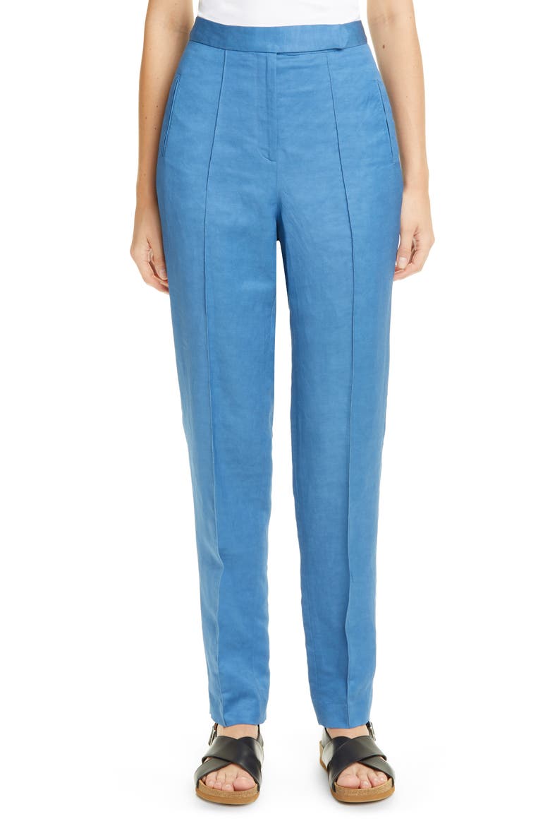 Shelton Linen Blend Pants, Main, color, SKY