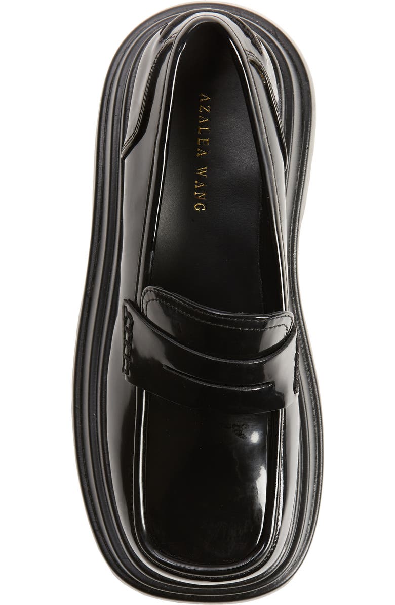 AZALEA WANG Aleo Platform Penny Loafer, Alternate, color,