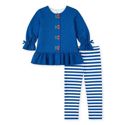 Knit Tunic Set with Cherries