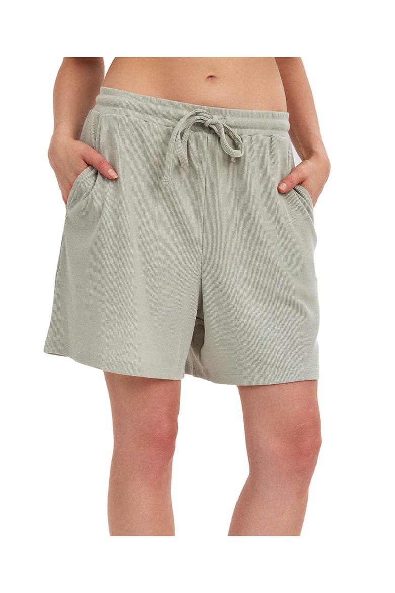 Summer Lounge Ribbed Shorts, Main, color, Mint
