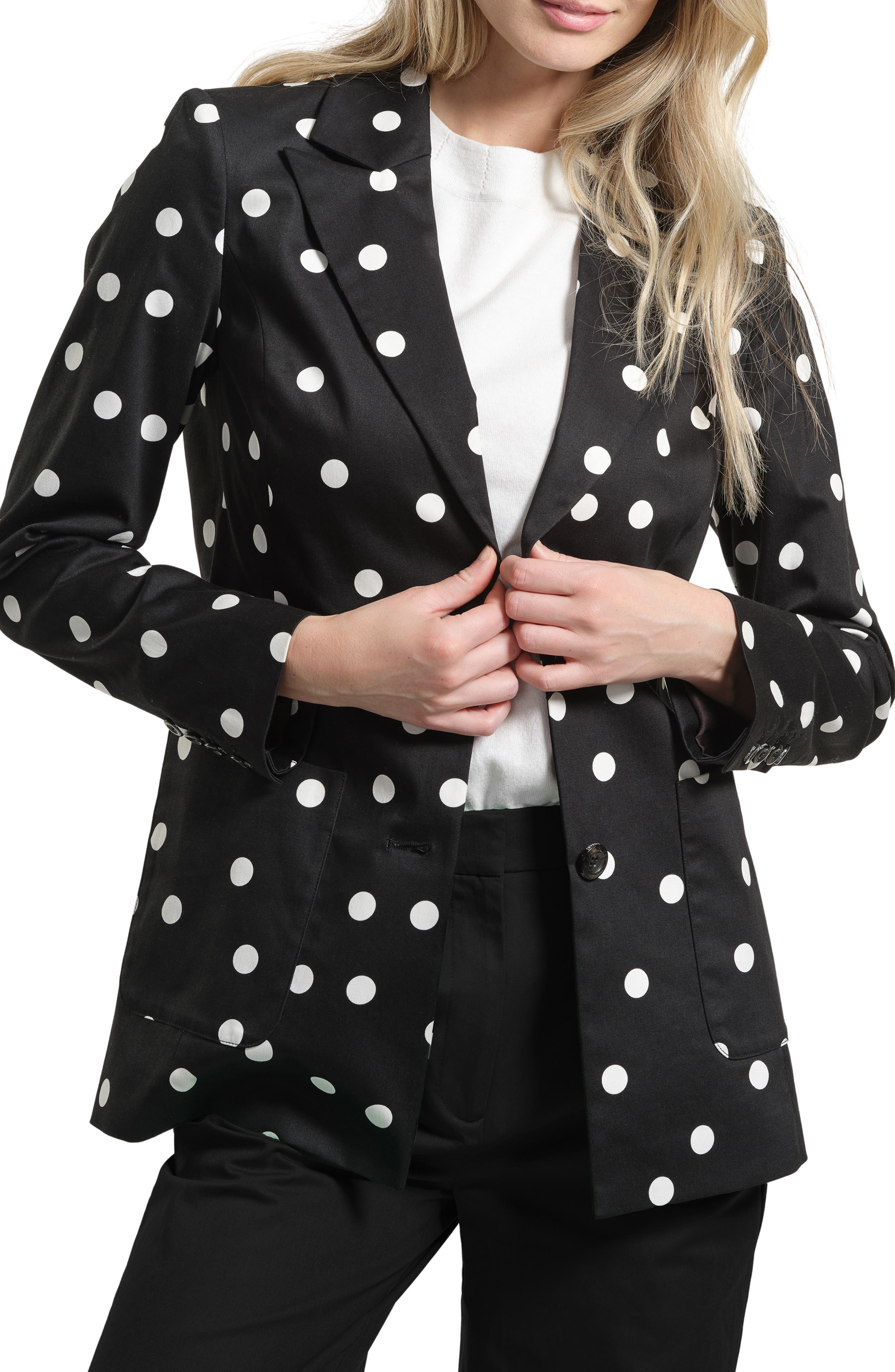 selected BLACK WHITE DOT