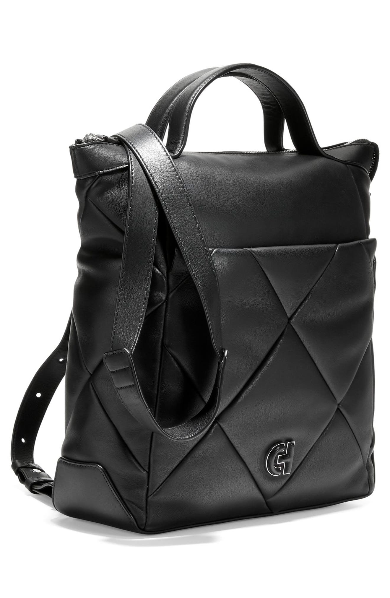 Cole Haan Grand Ambition Small Quilted Leather Convertible