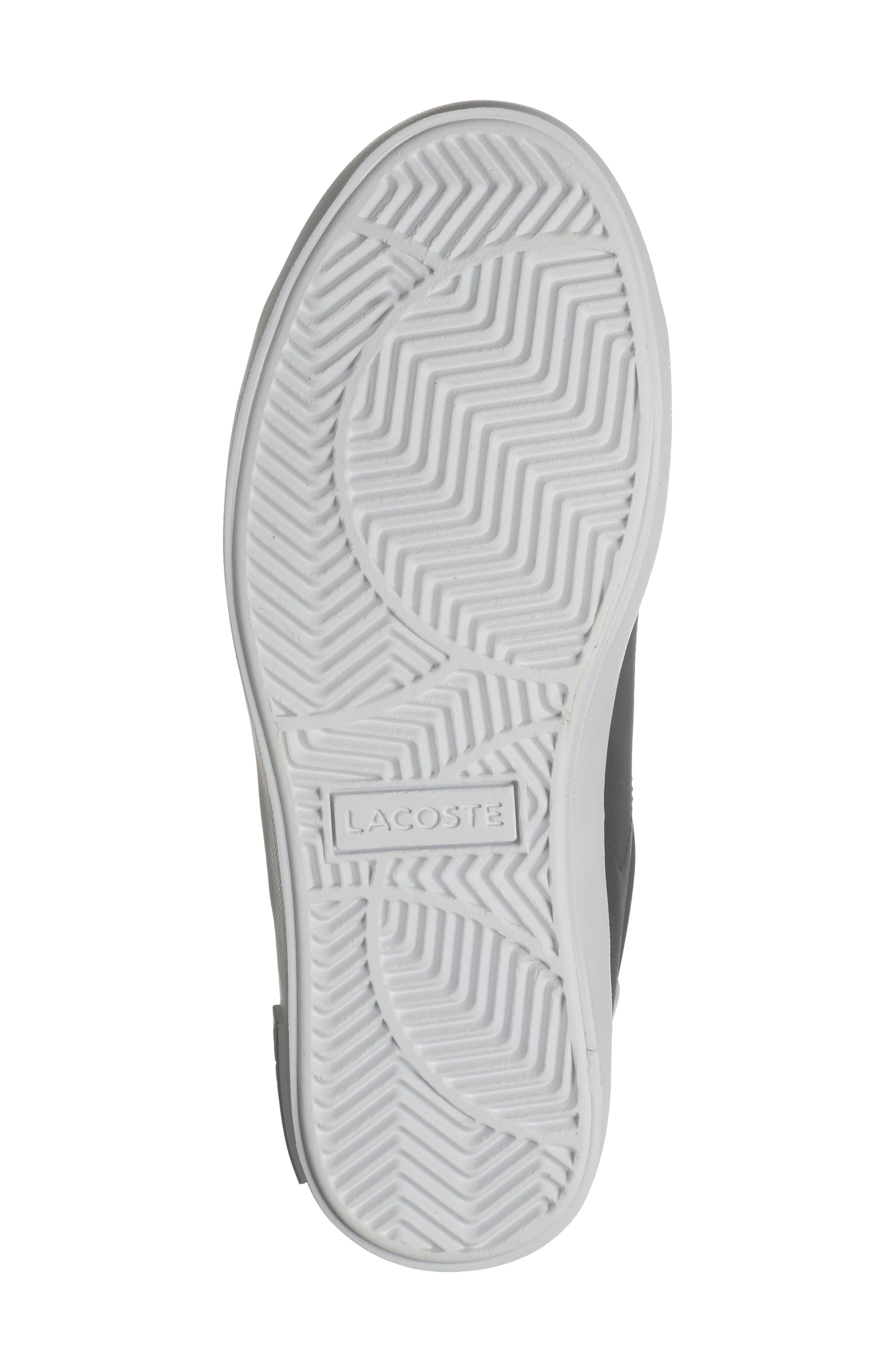 Kids' Powercourt Sneaker, Alternate, color, BLACK/ WHITE