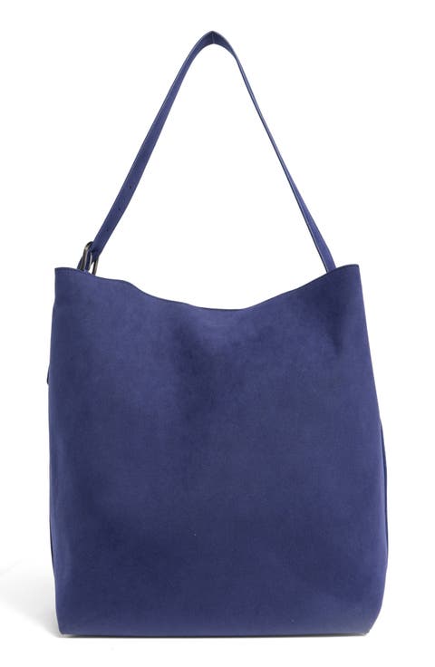 Slouchy Bucket Shoulder Bag with Pouch