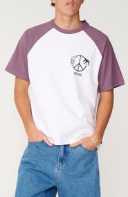 Rip Curl Disorder Dolphin Cotton Graphic T-Shirt