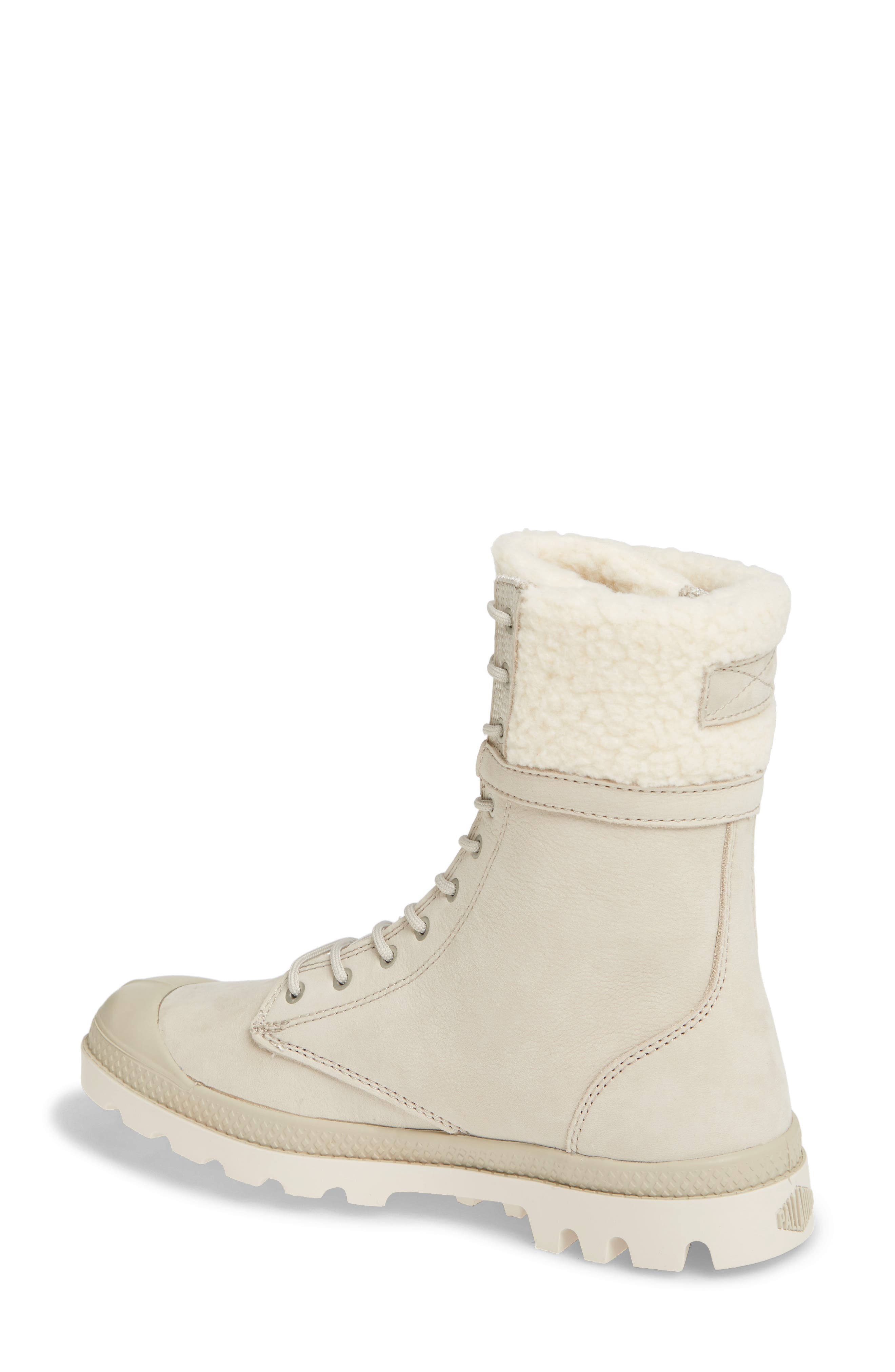 Palladium Baggy Pilot Faux Shearling Lined Boot, Alternate, color, 