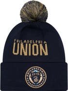 New Era Men's New Era Black Philadelphia Union 2026 Jersey Hook Cuffed Knit Hat with Pom