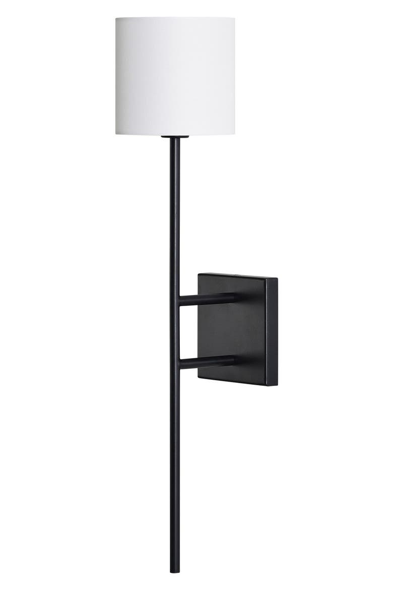 Eunices 24-Inch Wall Sconce, Alternate, color, BLACK