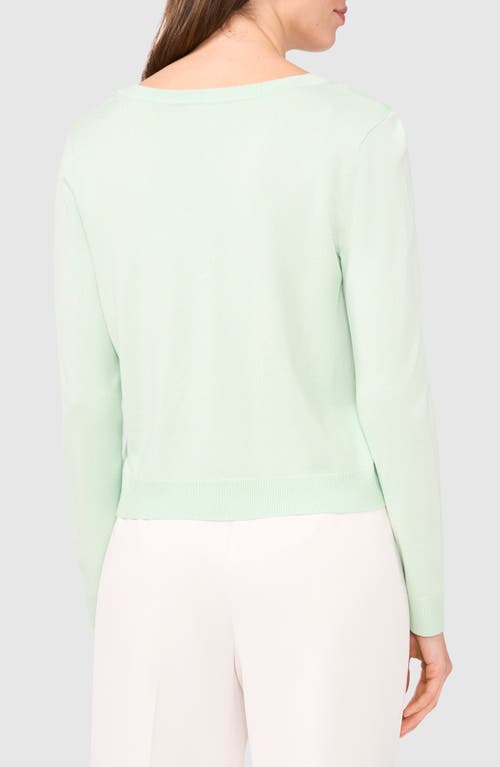 Halogenr Halogen(r) V-neck Cardigan In Mint Creme