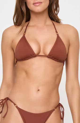 LSPACE Banning Triangle Bikini Top