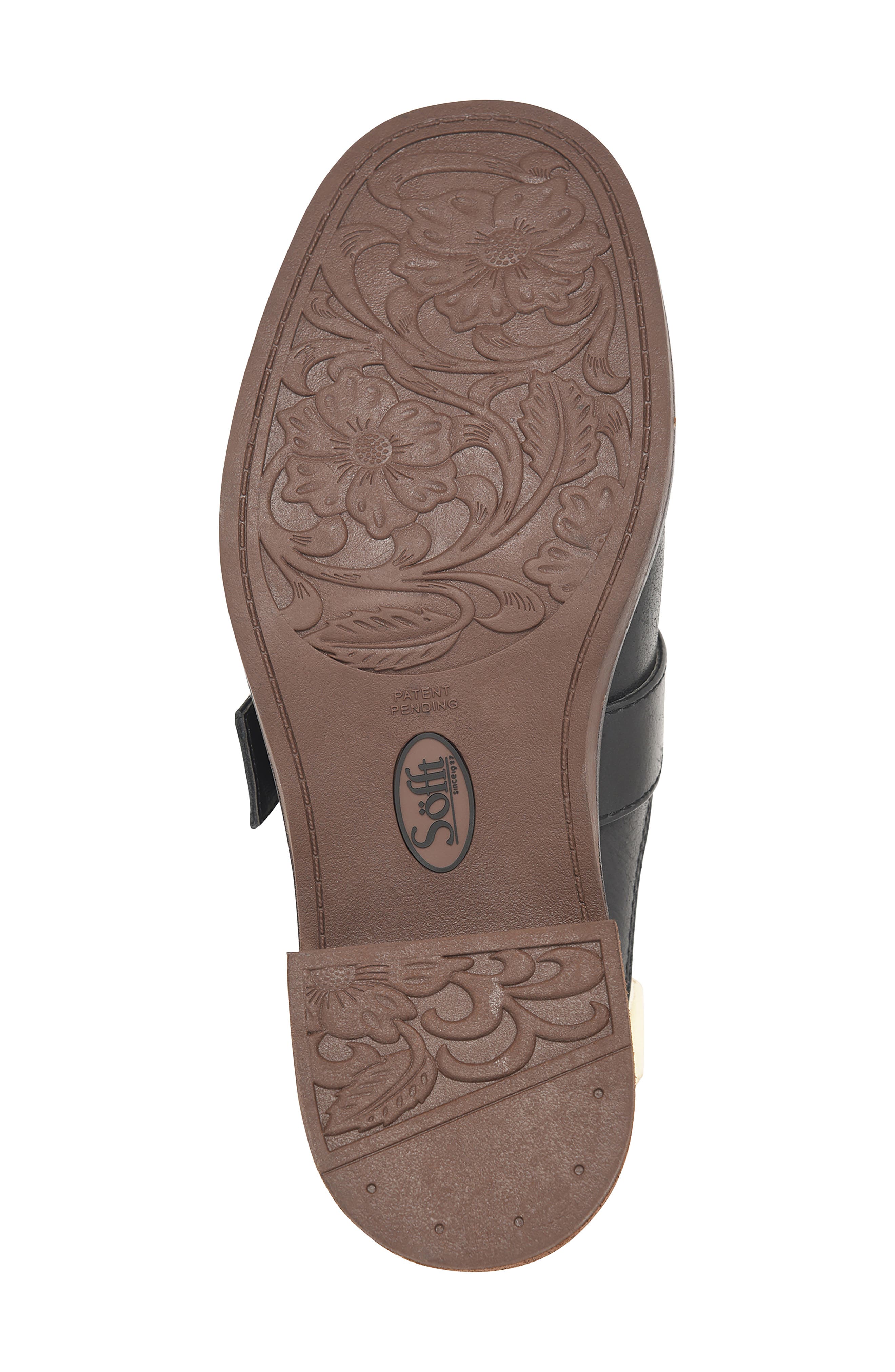 Söfft Tiffany Buckle Clog, Alternate, color, Black