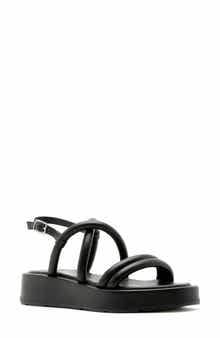 Abi Leather Platform Sandal
