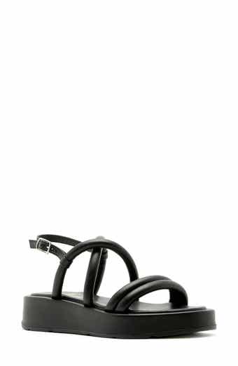 Abi Leather Platform Sandal