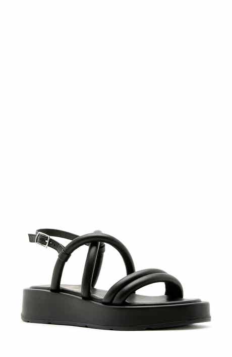 Abi Leather Platform Sandal