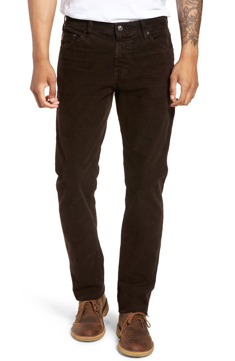 AG Everett Straight Leg Corduroy Pants, Main, color,