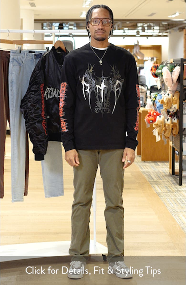 Lawrence Cyber Sigilism Long Sleeve Graphic T-Shirt, sales video thumbnail