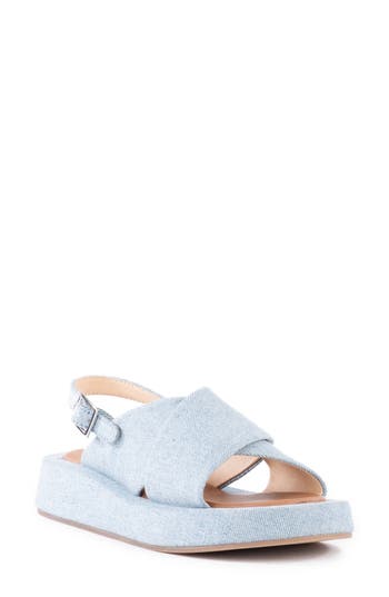 Seychelles Just For Fun Slingback Sandal In Light Blue