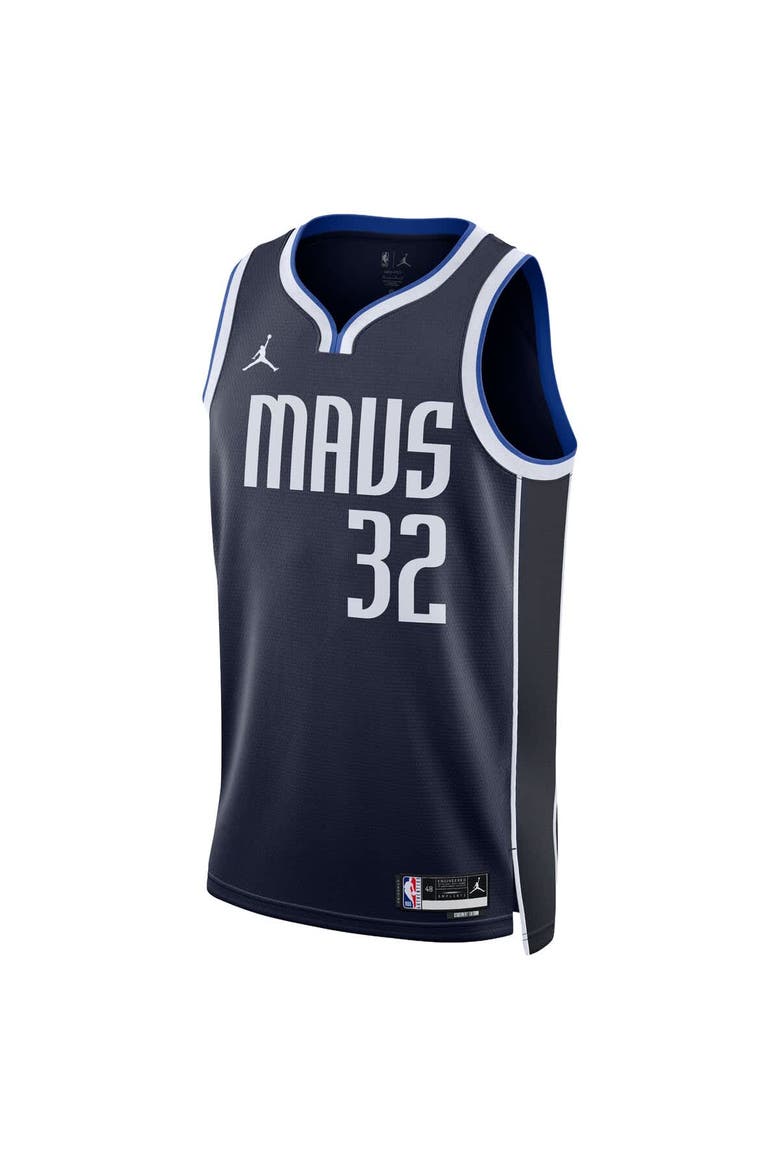 Unisex Jordan Brand Cooper Flagg Navy Dallas Mavericks Swingman Jersey - Statement Edition, Alternate, color, Navy