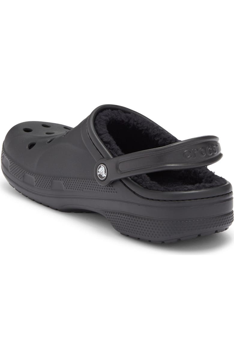 CROCS Baya Faux Fur Lined Clog, Alternate, color,
