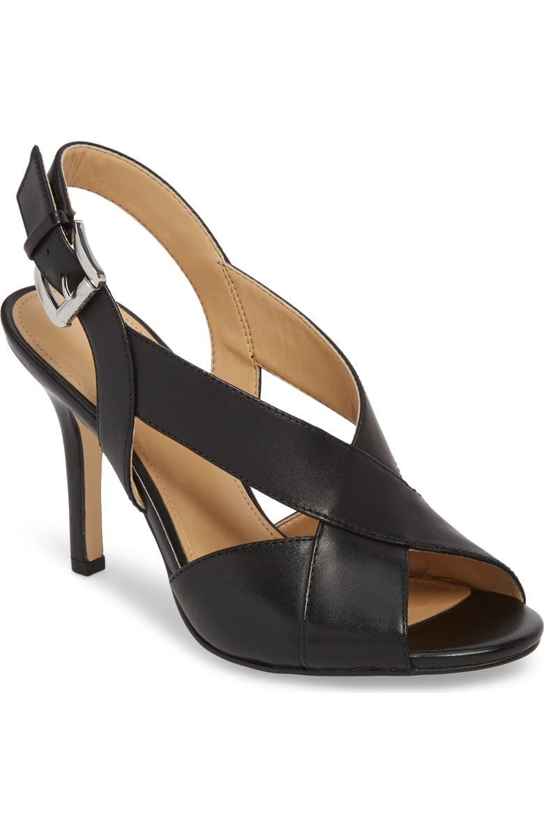 MICHAEL Michael Kors Becky Cross Strap Sandal, Main, color,