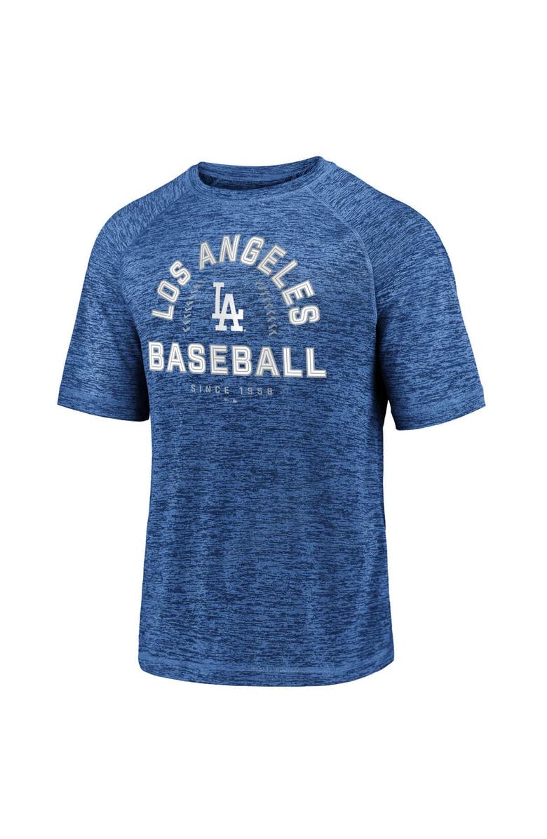 FANATICS Men's Fanatics Royal Los Angeles Dodgers Line Up Primary Threat Striated T-Shirt, Alternate, color, Royal