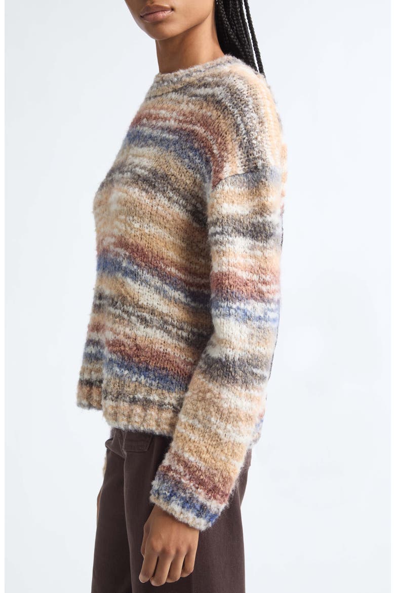 Castile Marled Crewneck Sweater, Alternate, color, DOVE MULTI