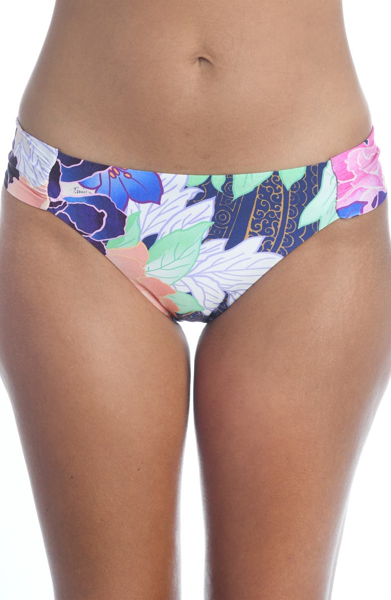 Trina Turk Opulent Oasis Hipster Bikini Bottoms, Main, color, 