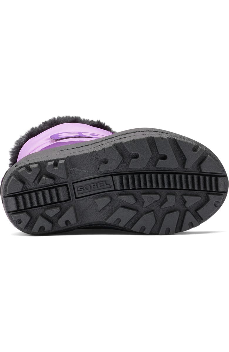 SOREL Kids' Snow Commander Insulated Waterproof Boot, Alternate, color, Gumdrop/ Purple Violet