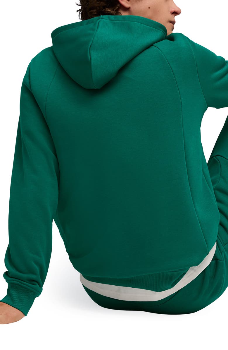 PUMA x AMF1 French Terry Hoodie, Alternate, color, Green Lux