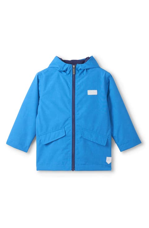 Kids' Aircraft Print Water-Pepellent Hooded Zip-Up Jacket (Little Kid & Big Kid)